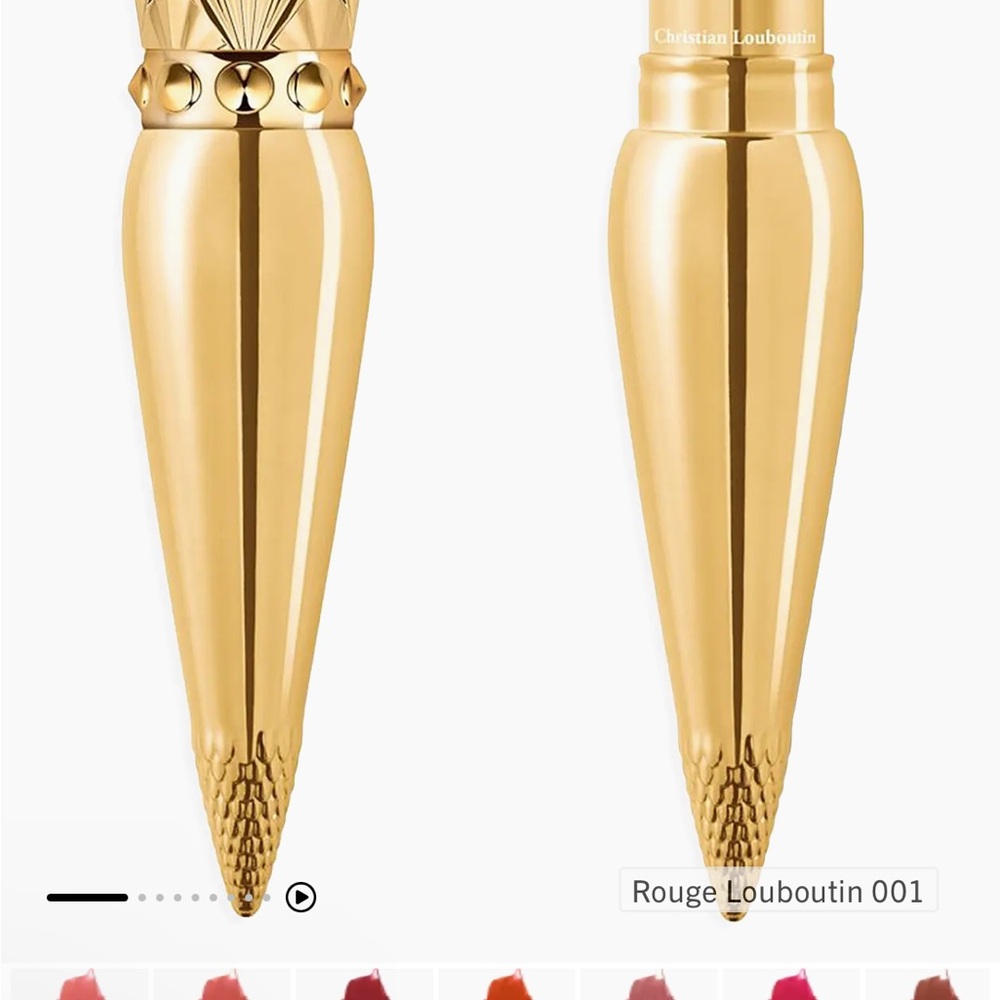 Christian Louboutin Rouge Louboutin Silky Satin Lipstick Color 001 New inBox Red - Picture 6 of 14